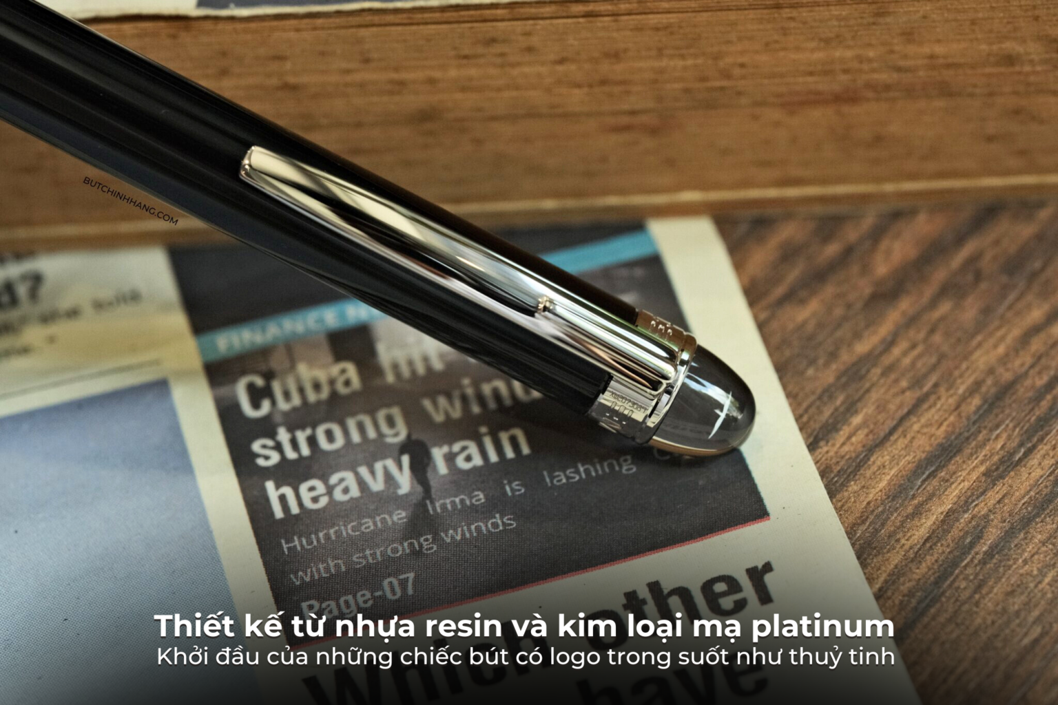 Montblanc Starwalker Platinum Resin Thiết kế hiện đại khởi đầu cho Bộ