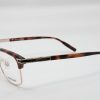 Gọng kính Montblanc Rectangular Matte Brown/Gold/Havana Eyeglasses MB0083OK Gọng kính Montblanc Mới Nguyên Hộp 10