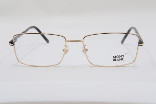 Gọng kính Montblanc Rectangular Eyeglasses Gold/ Black MB578F Gọng kính Montblanc Mới Nguyên Hộp 2