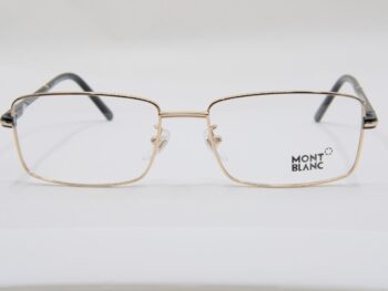 Gọng kính Montblanc Rectangular Eyeglasses Gold/ Black MB578F - gong kinh montblanc rectangular eyeglasses gold black mb578f 5 scaled