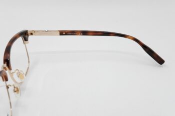 Gọng kính Montblanc Rectangular Gold Havana Eyeglasses MB0043O - gong kinh montblanc rectangular gold havana eyeglasses mb0043o 1