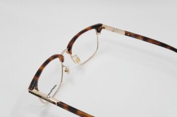 Gọng kính Montblanc Rectangular Gold Havana Eyeglasses MB0043O - gong kinh montblanc rectangular gold havana eyeglasses mb0043o 2