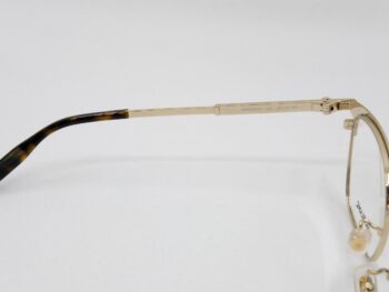 Gọng kính Montblanc Rectangular Matte Brown/Gold/Havana Eyeglasses MB0083OK - gong kinh montblanc rectangular matte browngoldhavana eyeglasses mb0083ok scaled