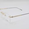 Gọng kính Montblanc Rimless Gold Eyeglasses 00380 - gong kinh montblanc rimless gold eyeglasses 383