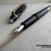 Bút Montblanc Solitaire Steel Gold Plated Barley Corn Rollerball Pen 1635 Montblanc Solitaire Bút Bi Nước Montblanc 6