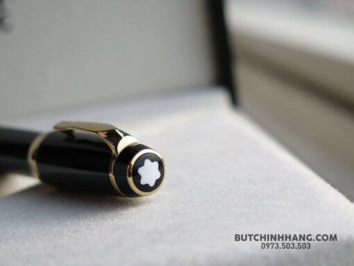 Bút Montblanc Boheme Gold No-stone Fountain Pen 05762 - Image 4