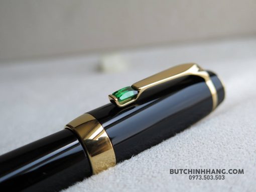 Bút Montblanc Boheme Vert Gold Trim Fountain Pen 25180
