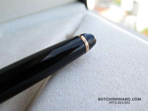 Bộ set bút Montblanc Meisterstuck Classique Red Gold-coated Rollerball Pen – Ví namecard - Hình ảnh 4