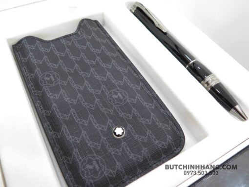 Bộ set bút Montblanc Starwalker Midnight Ballpoint Pen - Bao da iPhone