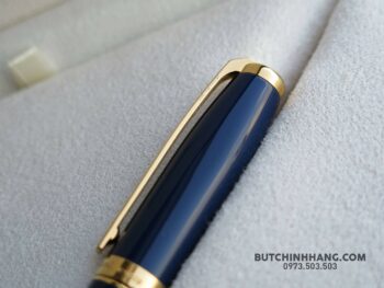 Bút S.T. Dupont Fidelio Metropolis Dark Blue Lacquer Rollerball Pen - but diabolo de catier fountain pen 1