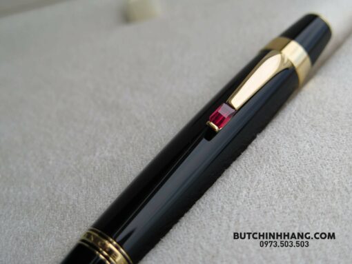Bút Montblanc Bohème Gold Plated Rouge BallPoint Pen 02760 - Image 2