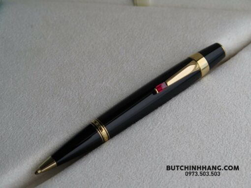 Bút Montblanc Bohème Gold Plated Rouge BallPoint Pen 02760 - Image 4