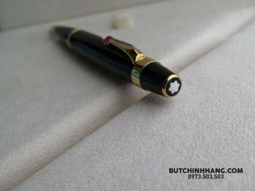 Bút Montblanc Bohème Gold Plated Rouge BallPoint Pen 02760 - Image 5