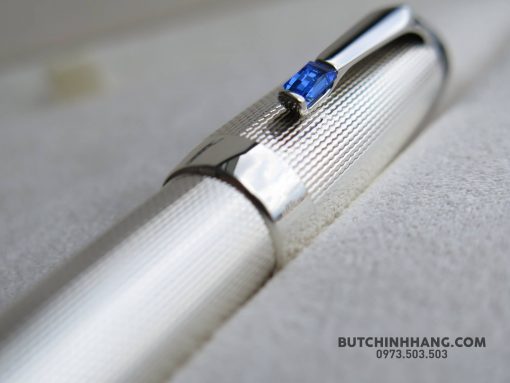 Bút Montblanc Boheme Silver Bleu Fountain Pen