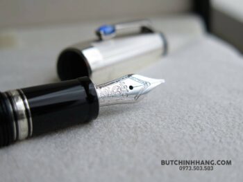 Bút Montblanc Boheme Silver Bleu Fountain Pen - but montblanc boheme silver bleu fountain pen 1