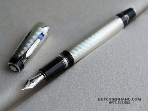 Bút Montblanc Boheme Silver Bleu Fountain Pen