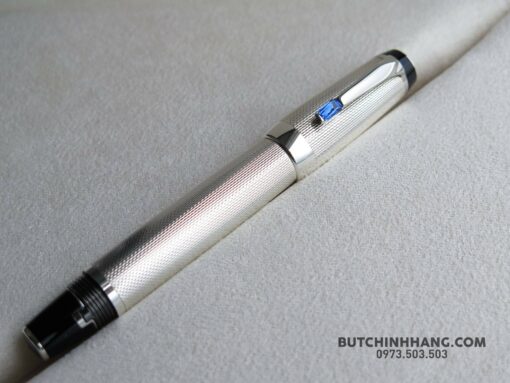 Bút Montblanc Boheme Silver Bleu Fountain Pen - Hình ảnh 2