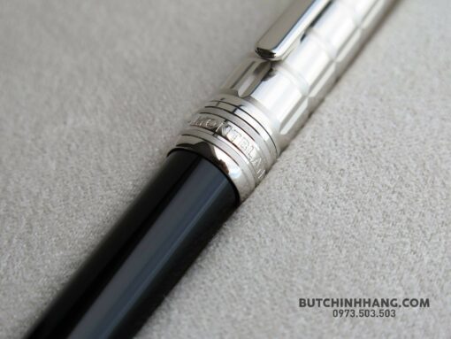 Bút Montblanc Meisterstuck Solitaire Doue Platinum-Plated BallPoint Pen - Hình ảnh 2