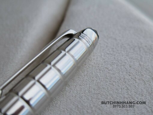 Bút Montblanc Meisterstuck Solitaire Doue Platinum-Plated BallPoint Pen - Hình ảnh 3