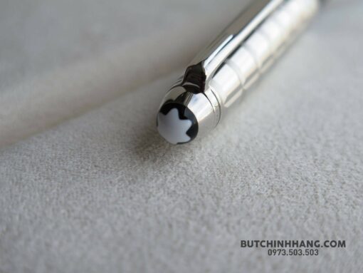 Bút Montblanc Meisterstuck Solitaire Doue Platinum-Plated BallPoint Pen - Hình ảnh 4