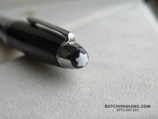 Bút Montblanc Meisterstuck Carbon & Steel Legrand Fountain Pen 23546 - Hình ảnh 6