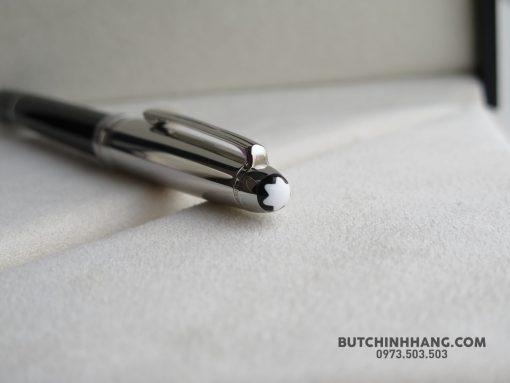 Montblanc Meisterstuck Solitaire Doue Stainless Steel Fountain Pen Montblanc Meisterstuck Bút Máy Montblanc 4