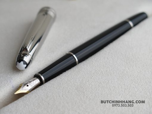 Montblanc Meisterstuck Solitaire Doue Stainless Steel Fountain Pen