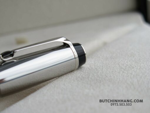 Bút Montblanc Boheme Steel Noir Rollerball Pen 25360 - Image 2