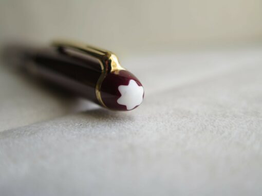 Bút Montblanc Meisterstuck 144 Burgundy Fountain Pen (đã sử dụng) - Hình ảnh 5