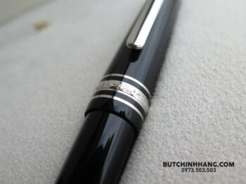 Bộ set bút Montblanc Meisterstuck Mid Size Platinum-coated BallPoint Pen & ví namcard holder 116036 - but montblanc meisterstuck mid size platinum coated ballpoint pen 114185
