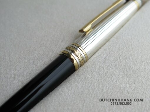 Bút Montblanc Meisterstuck Solitaire Doue Vermeil BallPoint Pen - Hình ảnh 4