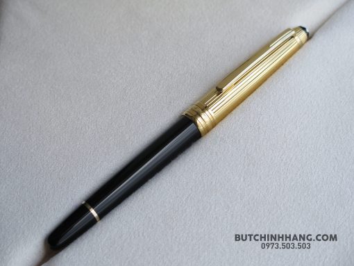 Bút Montblanc Meisterstuck Solitaire Doue Vermeil Gold Plated Rollerball Pen