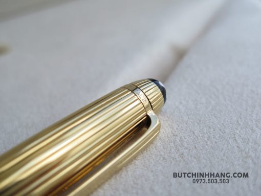 Bút Montblanc Meisterstuck Solitaire Doue Vermeil Gold Plated Rollerball Pen