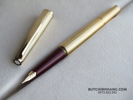 Bút Montblanc 1246 Vintage Rolled Gold Fountain Pen Bút Montblanc cũ Bút Máy Montblanc