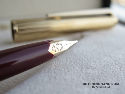 Bút Montblanc 1246 Vintage Rolled Gold Fountain Pen Bút Montblanc cũ Bút Máy Montblanc 9