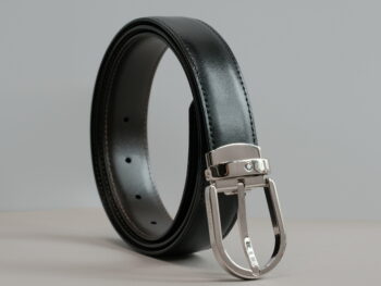 Thắt lưng Montblanc Classic Line Platinum Belt 38157 6 Thắt lưng Montblanc Classic Line Platinum Belt 38157 - 3cm - Ảnh 2
