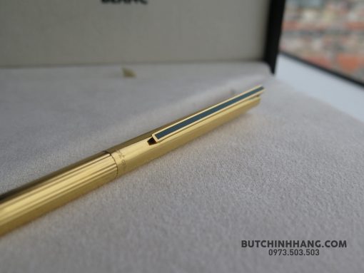 Bút S.T Dupont Classique Silver 925 Gold Plated BallPoint Pen Bút Montblanc cũ Bút Bi Xoay Montblanc 2