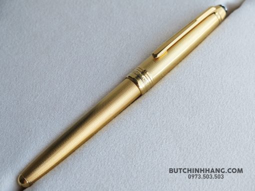 Bút Montblanc Meisterstuck Solitaire Gold Plated Barley Fountain Pen Montblanc Solitaire Bút Máy Montblanc 2