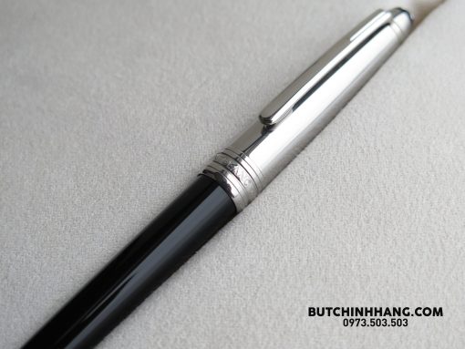 Bút Montblanc Meisterstuck Solitaire Doue Stainless Steel Rollerball Pen 5019