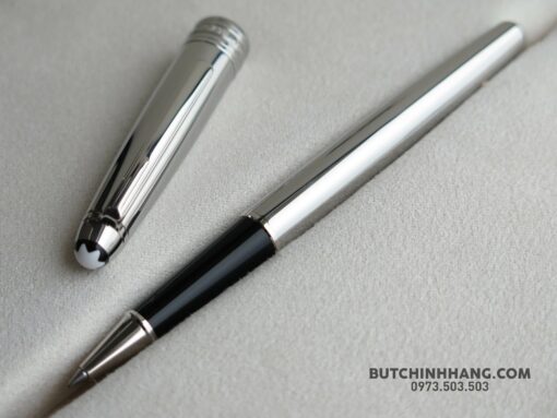 Montblanc Meisterstuck Solitaire Stainless Steel Rollerball Pen