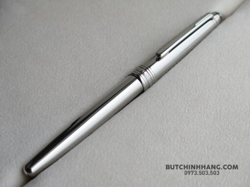 Bút Montblanc Meisterstuck Solitaire Stainless Steel Rollerball Pen - Image 2