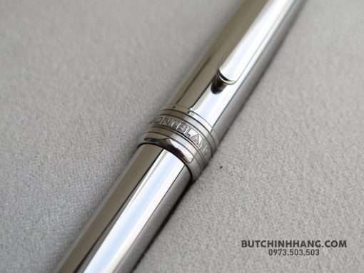Bút Montblanc Meisterstuck Solitaire Stainless Steel Fountain Pen