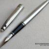 Montblanc Meisterstuck Solitaire Stainless Steel Fountain Pen - but montblanc meisterstuck solitaire stainless steel fountain pen 5
