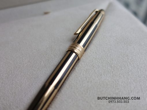 Bút Montblanc Meisterstuck Solitaire Gold & Black Ballpoint Pen