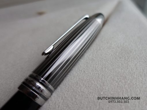Bút Montblanc Meisterstuck Black and White Solitaire Doue Legrand Fountain Pen