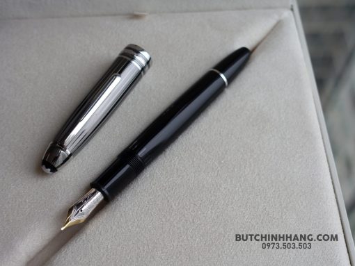 Bút Montblanc Meisterstuck Black and White Solitaire Doue Legrand Fountain Pen