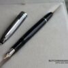 Montblanc Meisterstuck Black and White Solitaire Doue Legrand Fountain Pen - but montblanc meisterstuck black and white solitaire doue legrand fountain pen 1