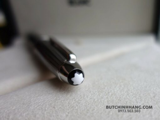Bút Montblanc Meisterstuck Black and White Solitaire Doue Legrand Fountain Pen - Image 6