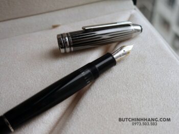 Bút Montblanc Meisterstuck Black and White Solitaire Doue Legrand Fountain Pen - but montblanc meisterstuck black and white solitaire doue legrand fountain pen