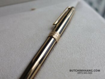 Montblanc Meisterstuck Solitaire Gold & Black Ballpoint Pen - but montblanc meisterstuck solitaire gold amp black ballpoint pen 2